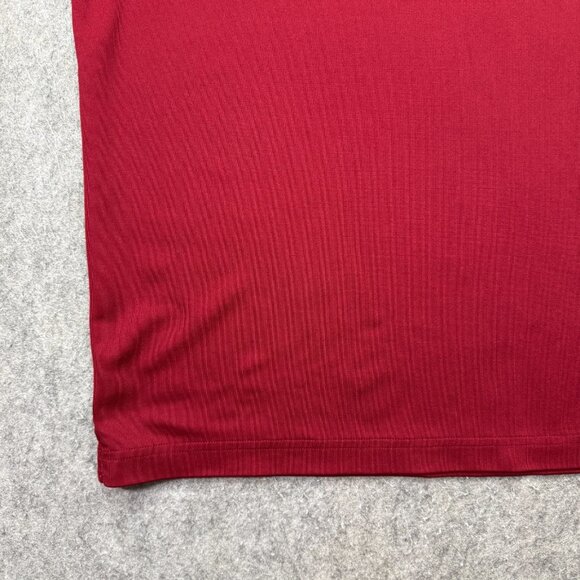 South Carolina Gamecocks Under Armour Polo Shirt Men M Red Loose Performance - Picture 4 of 13